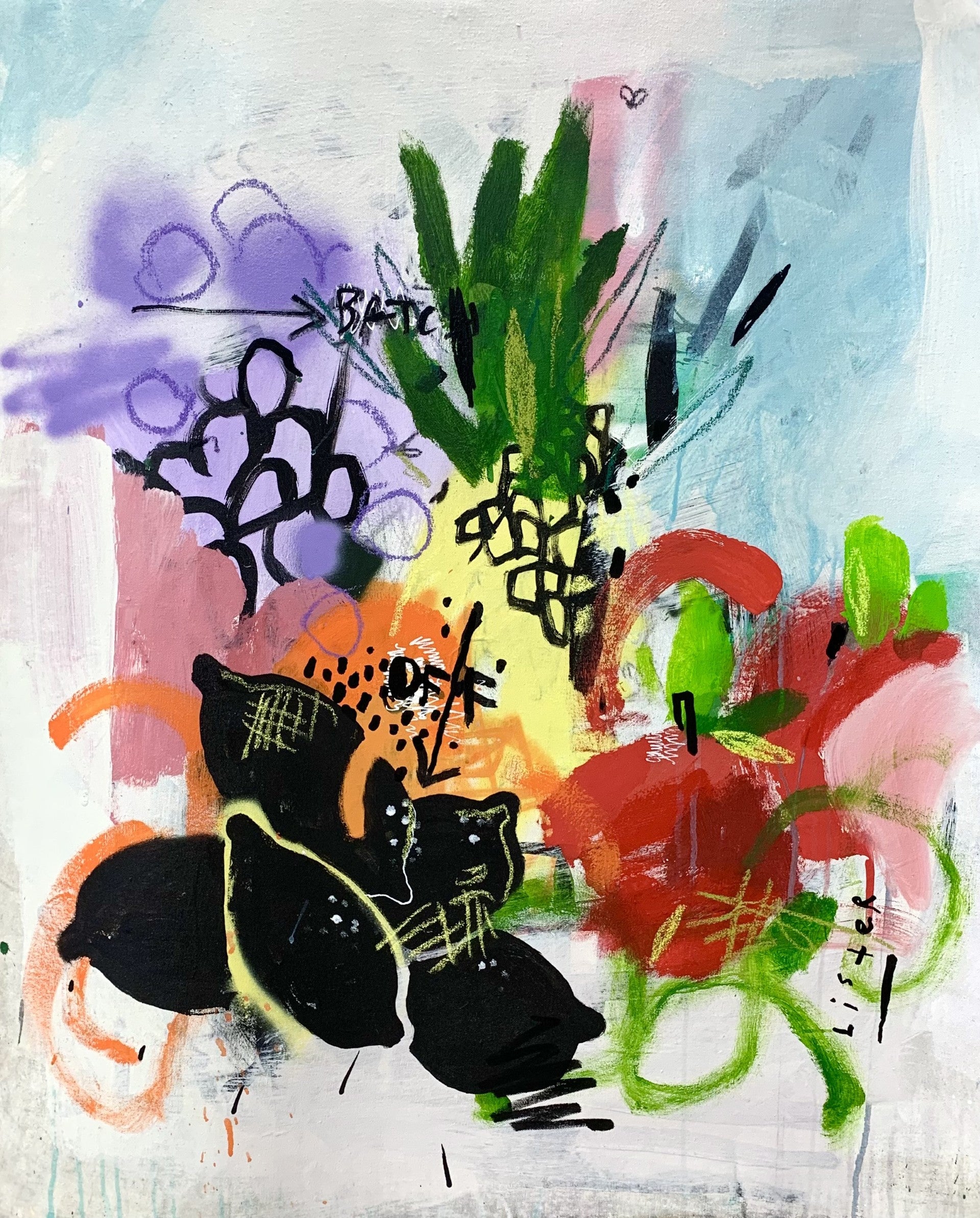 Lemon amongst other fruit